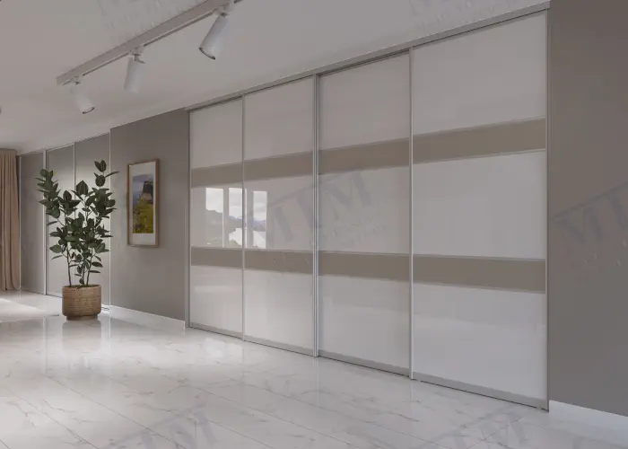 Sliding wardrobe doors, style 18